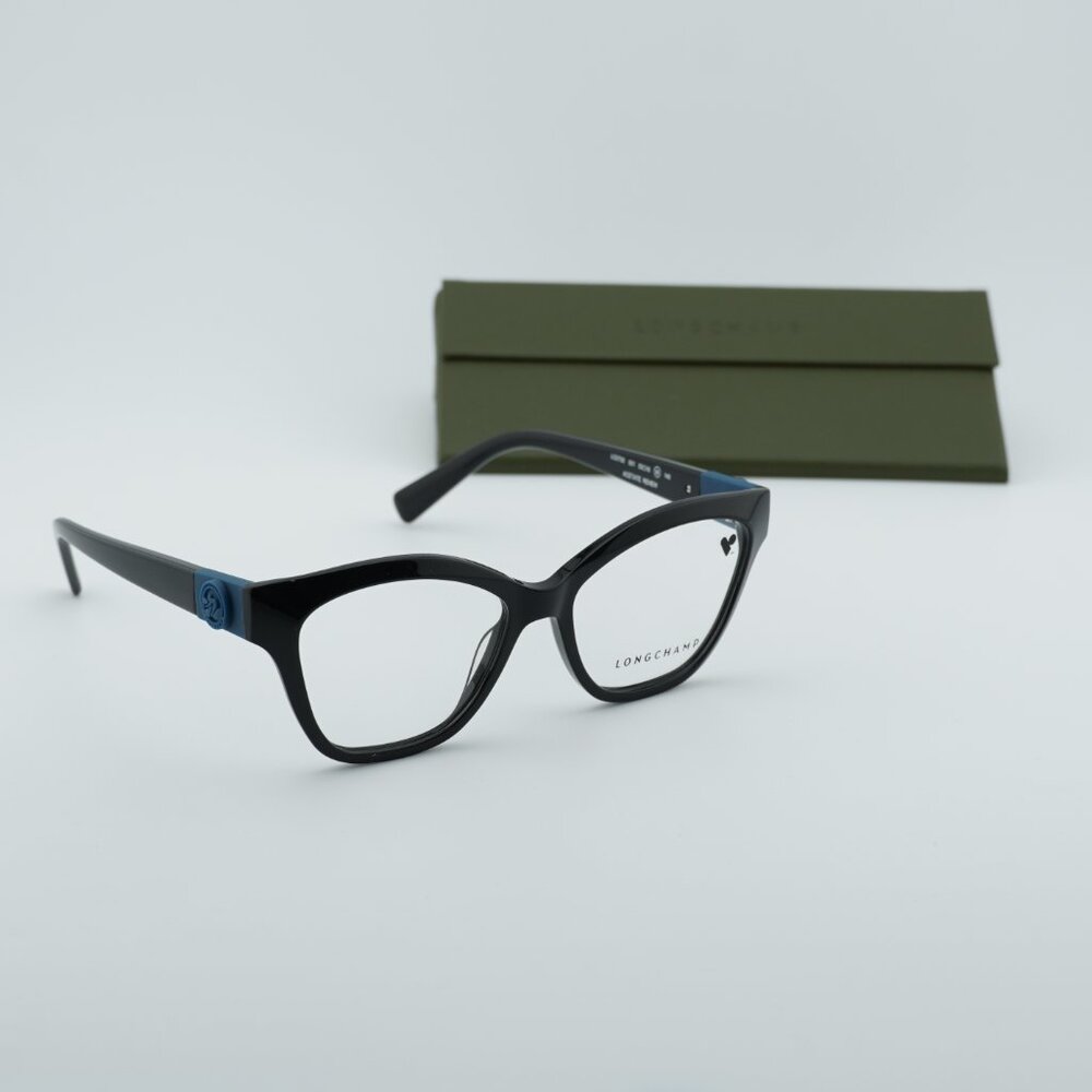 Longchamp LO2755 001 Cat Eye Eyeglasses 53mm - Black